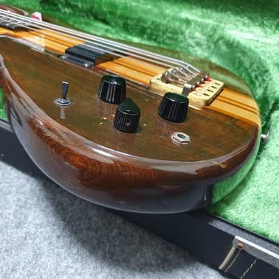 EXTREMELY RARE Lefty 1980 Aria Pro SB1000 Walnut Japan Vintage High End Left Handed Electric Bass SB-1000WA image 4