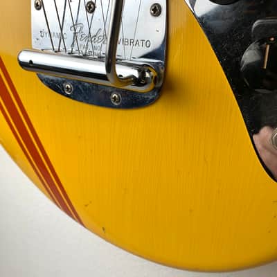 Fender Mustang "All Original " 1969 - Competition Orange w/ Matching Headstock image 10