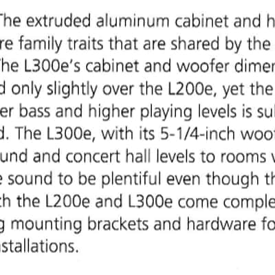 ADS L300e 2 Way Bookshelf Speakers a/d/s Vintage Compact Audiophile Quality Monitors image 10