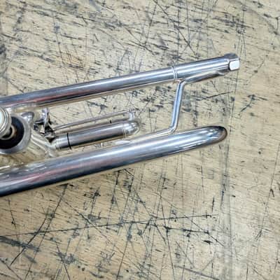 Vintage Bach Stradivarius Model 37 Silver Bb Trumpet with Original Case Just Serviced Late 1970's image 19