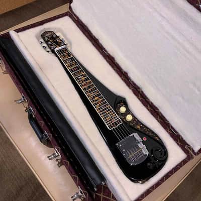 Scott Walker Araya 2013 custom lap steel guitar black image 6