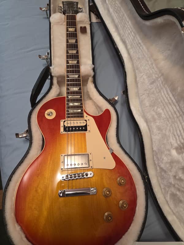 2010 Gibson Les Paul Traditional Pro Guitar Sunburst 50s Wiring Seymour Duncan PEARLY GATES image 1