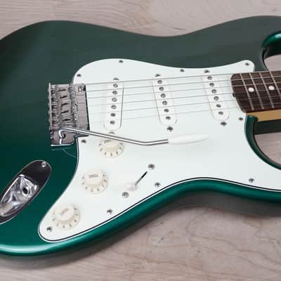 Fender MIJ Hybrid '60s Stratocaster 2017 Sherwood Green Metallic Made in Japan w/ Bag image 3