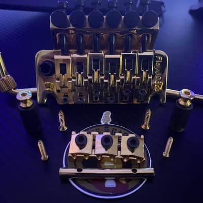 Floyd Rose Original Style Tremolo System FRT - 1000 Gold | Locking Nut Included | DHL Express Delivery Included | image 5