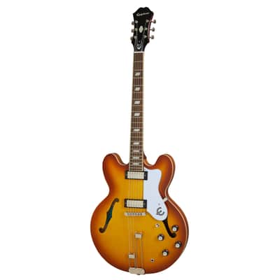 Epiphone Riviera Semi-Hollow Guitar w/ Mini Humbucker Pickups - Royal Tan image 2
