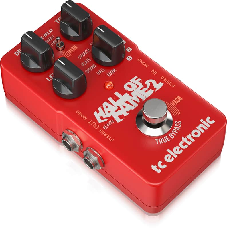 TC Electronic HALL OF FAME 2 REVERB Iconic Reverb Pedal with Groundbreaking MASH Footswitch and Shimmer Effect image 1