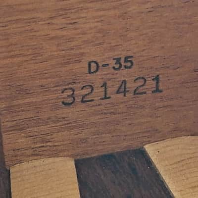 Martin D-35 1973 Acoustic Guitar – a true vintage player with amazing mojo and powerful sound - check video! image 16