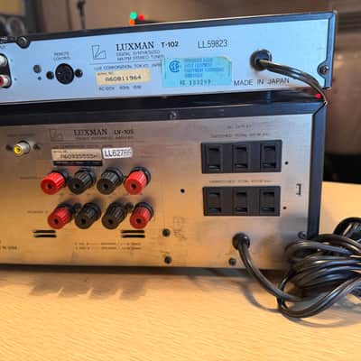 Luxman LV-105 Stereo Integrated Amplifier + T-102 Stereo | Reverb