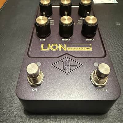 Universal Audio Lion '68 Super Lead Amp 2023 - Present - Black image 1