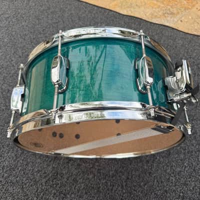 Tama Superstar Classic Aqua 14x6.5 Snare Drum - Maple Shell image 2