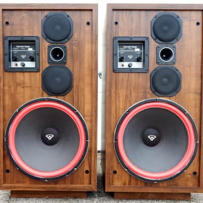 Cerwin-Vega D-9 vintage speakers just refoamed 152WR woofers image 1