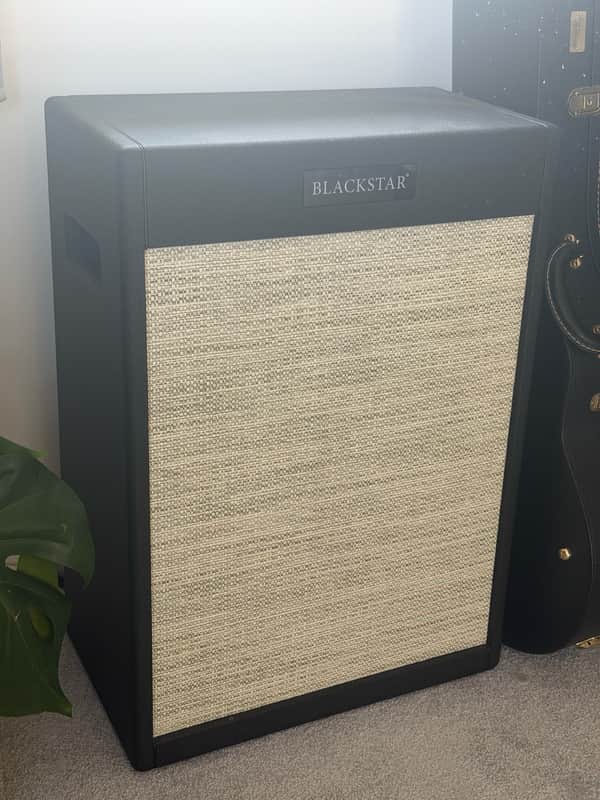 Blackstar STJ212VOC St. James Vertical 2x12" Guitar Speaker Cabinet 2022 - Present - Black image 1
