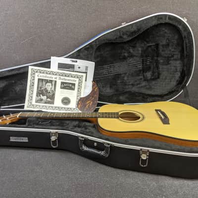 Zager ZAD50 Dreadnought Acoustic Guitar Natural Satin Finish w/ Hardshell Case image 17