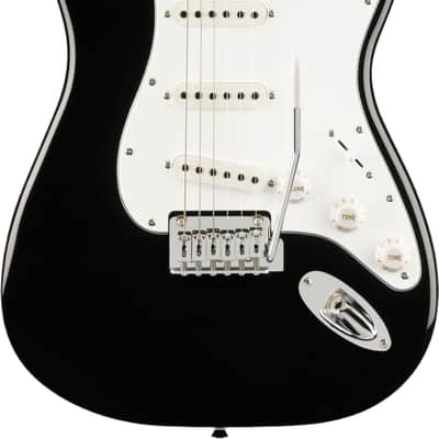Squier  Affinity Series Stratocaster Mustang Micro Pack, Laurel Fingerboard, Black, Gig Bag, HD9, US, CA, EU, AU, JP image 2