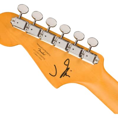 Squier J Mascis Jazzmaster - Vintage White w/ Laurel FB image 5