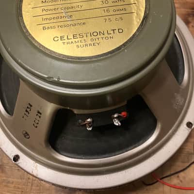 Celestion T1534 1970/71 - Greenbacks image 1