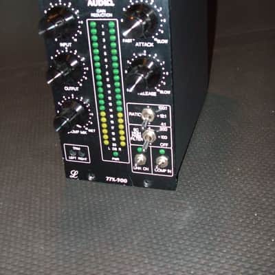 Lindell Audio 77X-500 Stereo Compressor / Limiter 500 Series Module 2010s - Black image 2