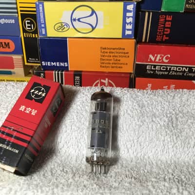 1 x NOS 6BQ5 EL84 Matsu/Mullard Power Tube ~ 1960s Production ~ Smooth Vintage Tone Translucent Highs Holographic Sound image 3
