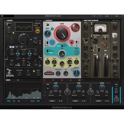 Waves MultiMod Rack Multiband Modulation Rack Plug-In for Distortion Modules (Download) image 1