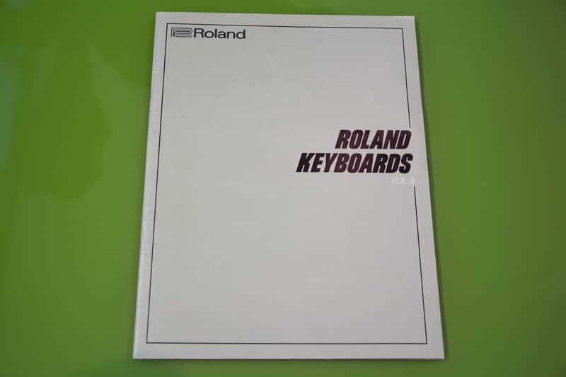 Roland Synthesizer Catalogue 1986 - Keyboards Vol 8 image 1