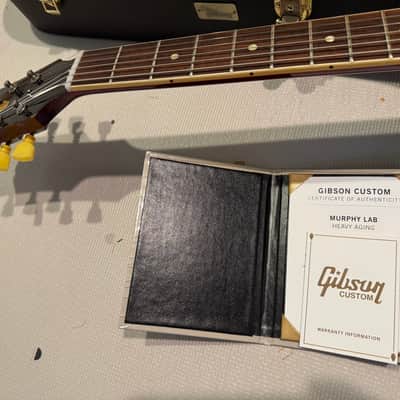 PRE-OWNED | 2024 Gibson Custom Shop Murphy Lab 1961 ES-335 Heavy Aged - Sixties Cherry image 18