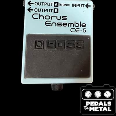 Boss CE-3 Chorus Vintage 80's Japan MIJ Black Label | Reverb