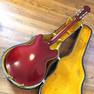 Epiphone Casino 1966 Sparkling Burgundy original vintage Kalamazoo USA gibson e-230-td image 15