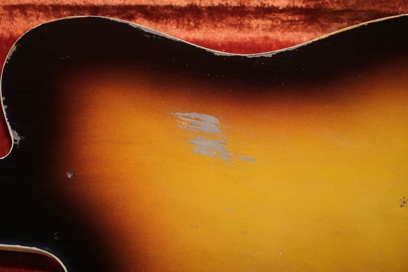 Freakaster Telecaster Custom Relic Body Sunburst | Reverb