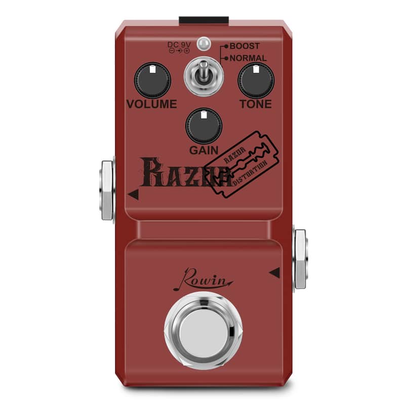 Rowin LN-301A Heavy Metal Distortion Effect Pedal True Bypass,price include the import duty to US buyer image 1