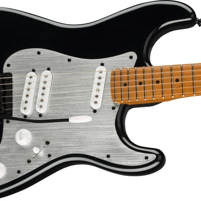 Squier Contemporary Stratocaster Special - Black with Silver Anodized Pickguard image 5
