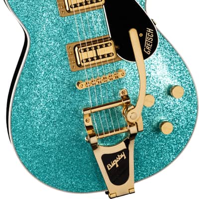 Gretsch : G6229TG Players Edition Sparkle Jet BT EB TRQSPKL image 4