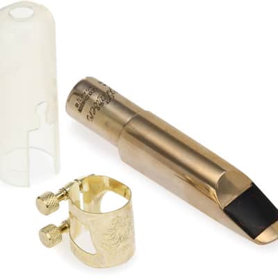 Berg Larsen Bronze Bullet Tenor Saxophone Mouthpiece - 105/2 image 2