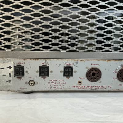 VINTAGE NEWCOMB H-25 Amplifier image 5