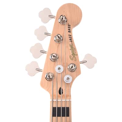 Squier Affinity Series Active Jazz Bass V Black Metallic image 6