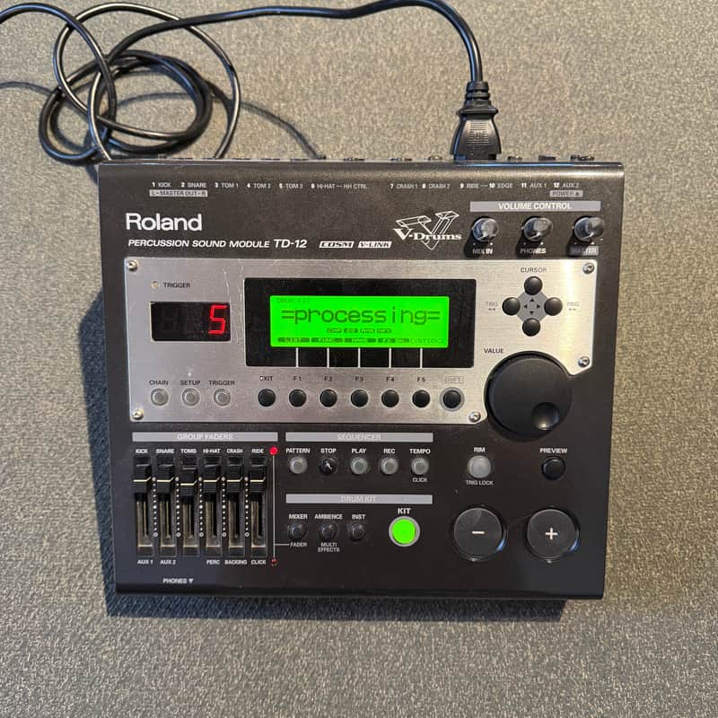 Roland TD-12 V-Drum Percussion Sound Module | Reverb Canada