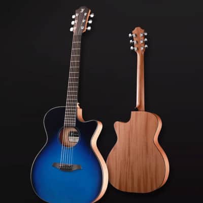 Furch acoustic guitar Spectra Plus OMc-EM a Capri Blue (Ship in about 2 weeks) image 2
