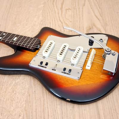 1960s Guyatone LG-130T Vintage Electric Guitar Japan w/ Gigbag