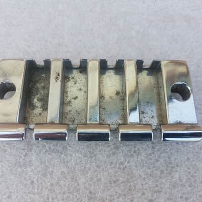 1968 Gibson Eb 2 Bass Bridge Base Usa image 2