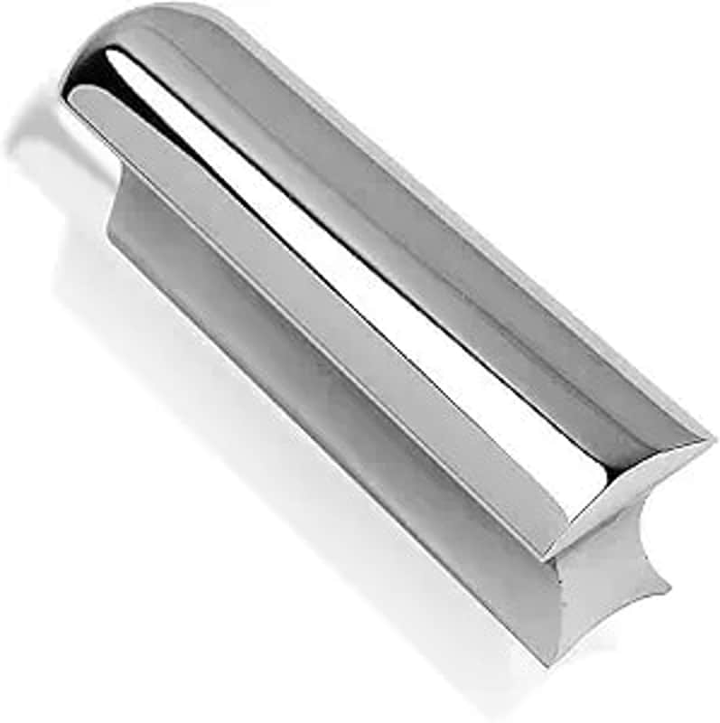 Electric Guitar Solid Steel Slide Tone Bar, Polished Metal Guitar Slide, Electric Guitar Accessories, Steel Guitar Bar Slide for Dobro Hawaiian Guitar Lap Guitar image 1