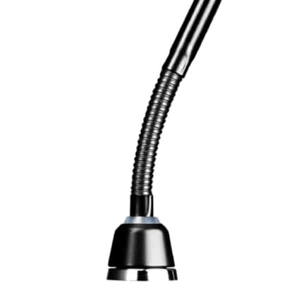 Shure MX410LPDF/S 10" Shock-Mounted Gooseneck, Green/Red LED Ring at bottom, Less Preamplifier, Dual Flexible, Supercardioid image 4