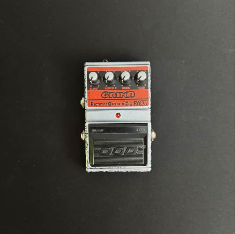 DOD FX101 - Grind Rectifying Overdrive w/ EHO 1990's - Silver image 1