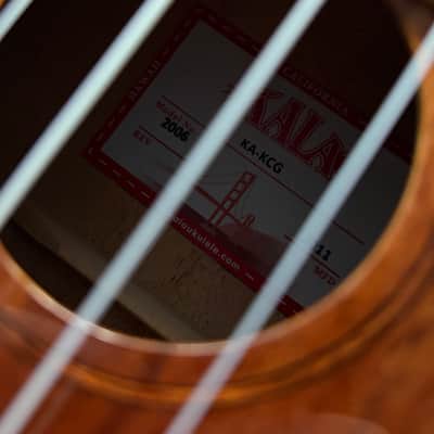 Kala KA-KCG Hawaiian Koa Series Concert Ukulele - Gloss Natural image 3