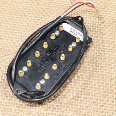 Dimarzio DP227 Liquifire Cream Gold Poles Pickup image 2