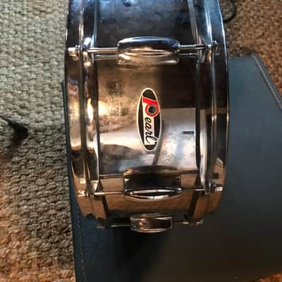 Pearl Oval Badge Snare Drum 60’s Chrome image 2