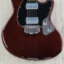 Ernie Ball Music Man BFR StingRay HH Electric Guitar, Roasted Maple Board, Hard Case - Trans Walnut