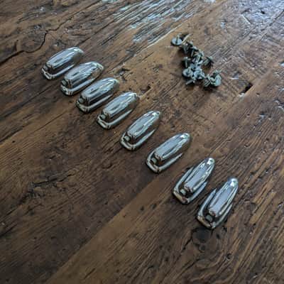 Slingerland Bass Drum Lugs (x8) 1970s image 2