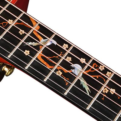 Natasha JC30 (Spruce) - Sitka Spruce and Purpleheart Acoustic Guitar 2023 - Gloss image 5