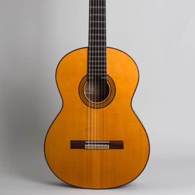 Jose Oribe  Calidad Suprema Model Classical Guitar (1990), original black hard shell case. image 1