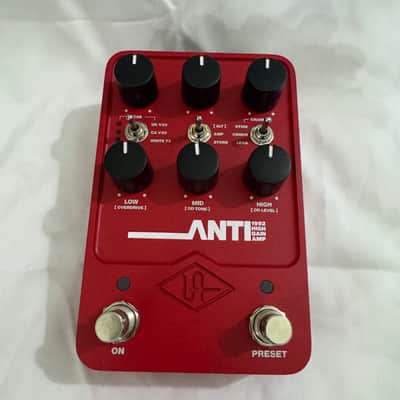 Universal Audio ANTI 1992 High Gain Amp 2024 - Present - Red image 2
