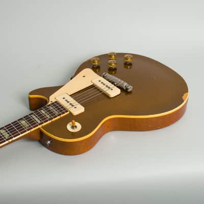 Gibson Les Paul Model Solid Body Electric Guitar (1954), ser. #4-0379, period brown hard shell case. image 7